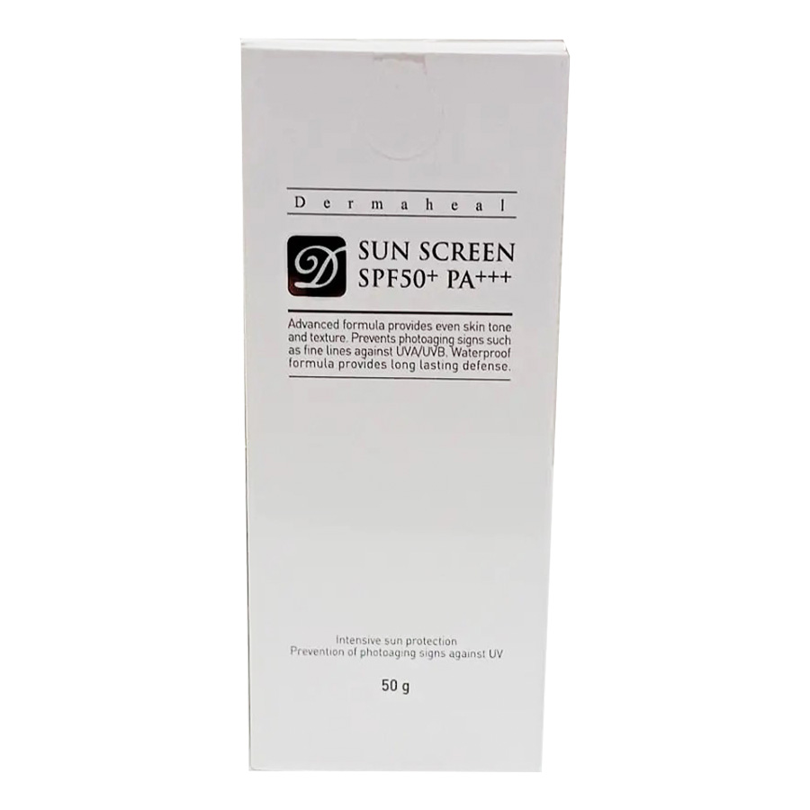 Солнцезащитный крем для лица и шеи Sun Screen SPF50+ PA+++, Dermaheal, 50 г.. от магазина om-market.ru