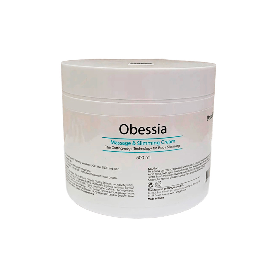 Массажный крем для тела Obessia Massage & Slimming Cream, Dermaheal, 500 мл. от магазина om-market.ru